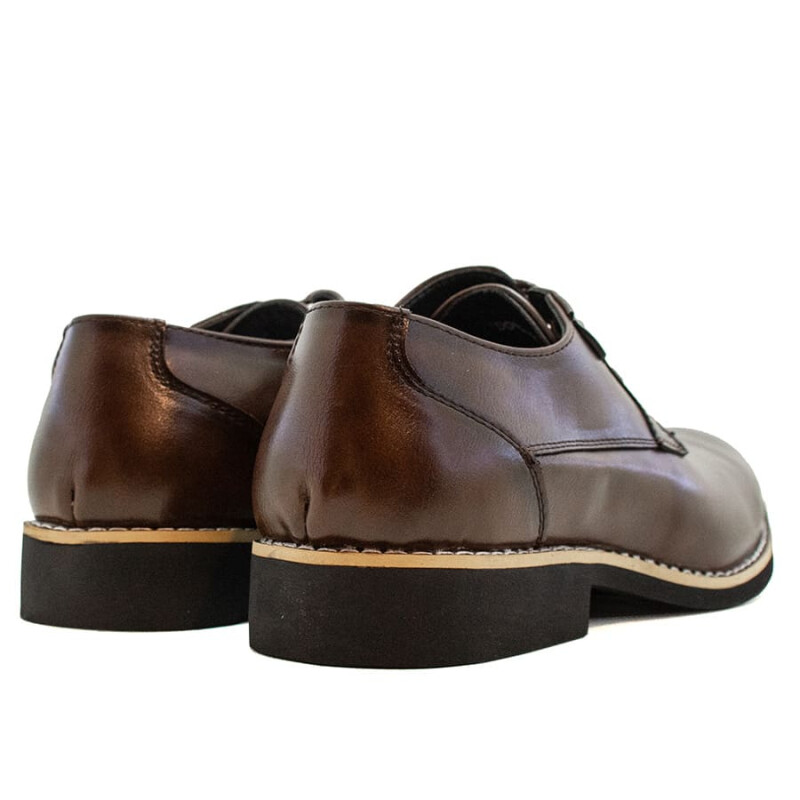 Zapatos Starsax Acordonado de Hombre - FD06M Negro
