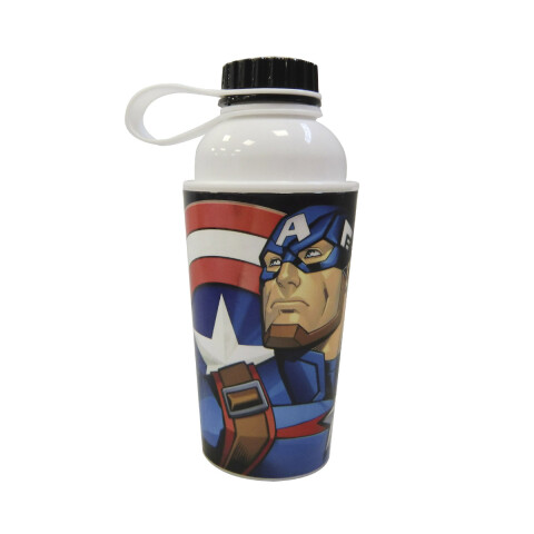 Botella Plástica VIP 430 ml Capitán América