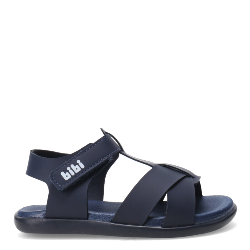 Sandalias Infantiles Bibi Baby Soft Azul Marino