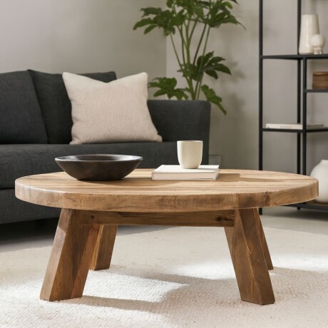 Mesa de living redonda Linea Rimini Mesa de living redonda Linea Rimini