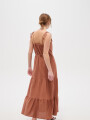 Vestido Vesal Tostado