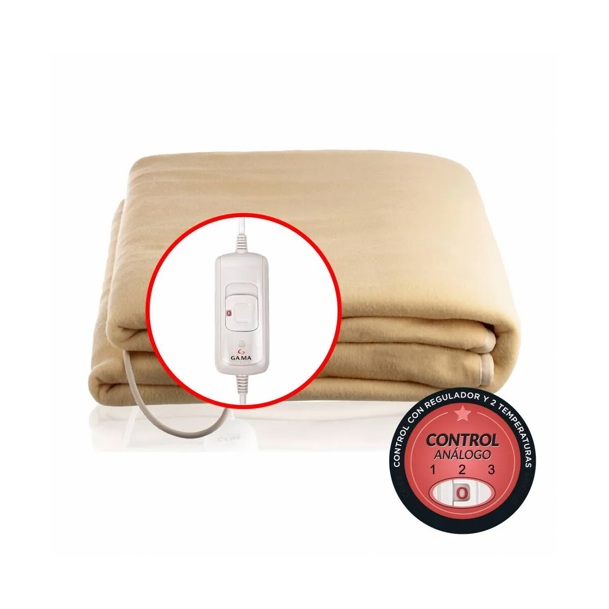 Calienta Camas Fleece 1 Plaza GAMA 