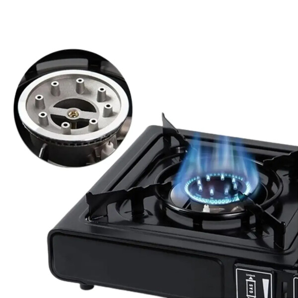 Anafe Portátil A Gas Akane Para Camping 1 Hornalla A.82261 ANAFE A GAS PORTATIL STOVE A.82261