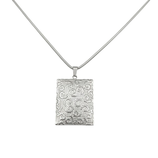 Dije Colgante Empavonado-Plata 925-Sin Piedra-CP4436 Sinpiedra