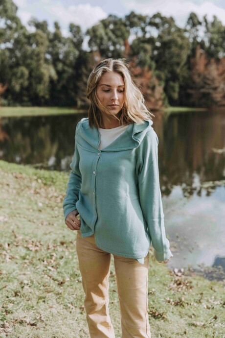 Set Coat Verde Agua