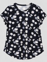 Remera Ruperta Azul flor