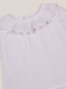 Camisa Body Cuello Volante Blanco