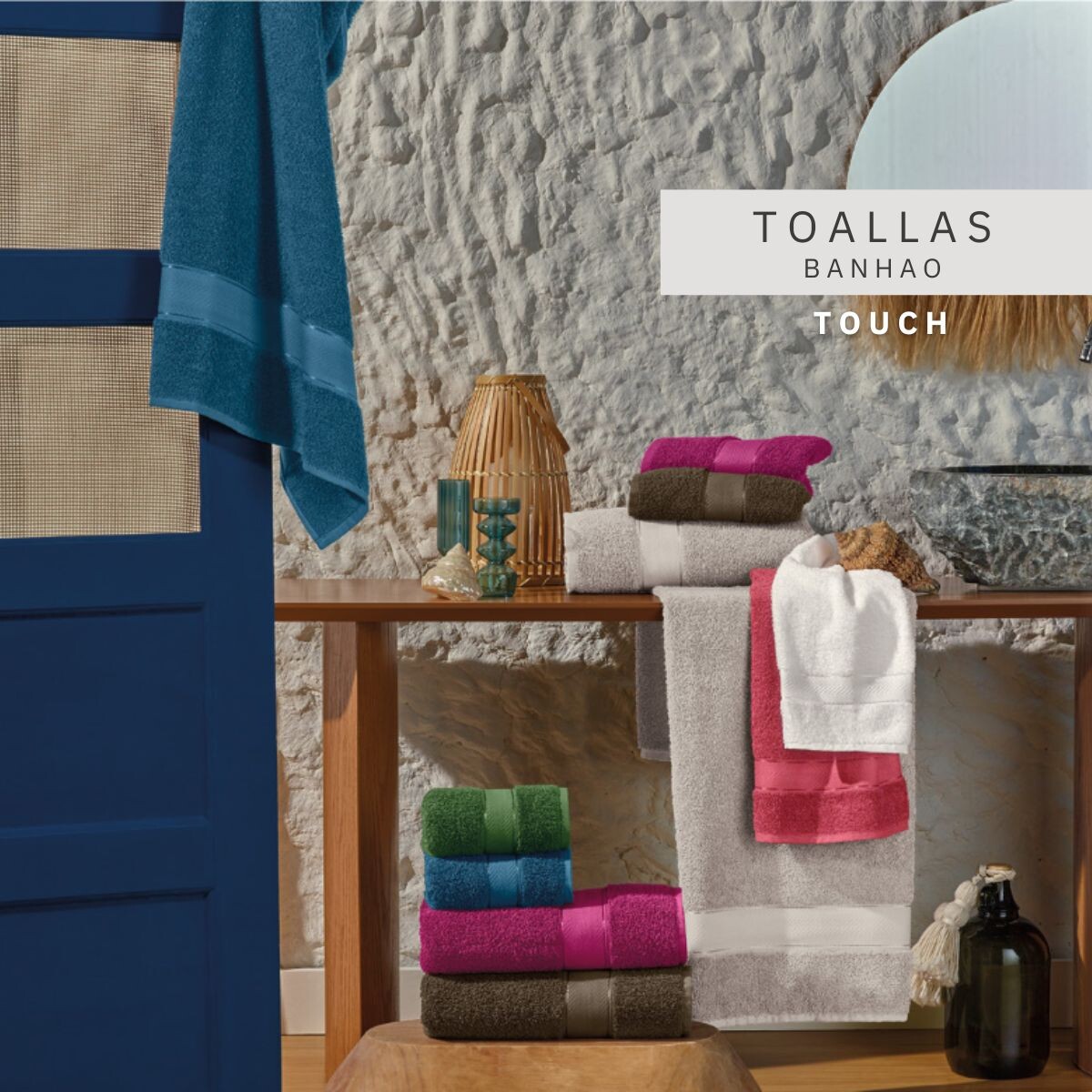 TOALLA DE BAÑO 90X150 - GRIS 