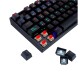 Teclado Gamer Redragon Kumara Rainbow Black Switch Red Teclado Gamer Redragon Kumara Rainbow Black Switch Red