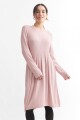 Vestido tejido manga larga ROSA