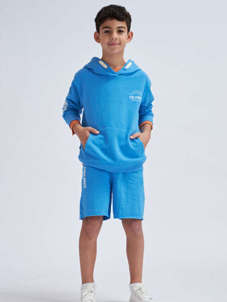 Short deportivo liviano Vibes- Azul