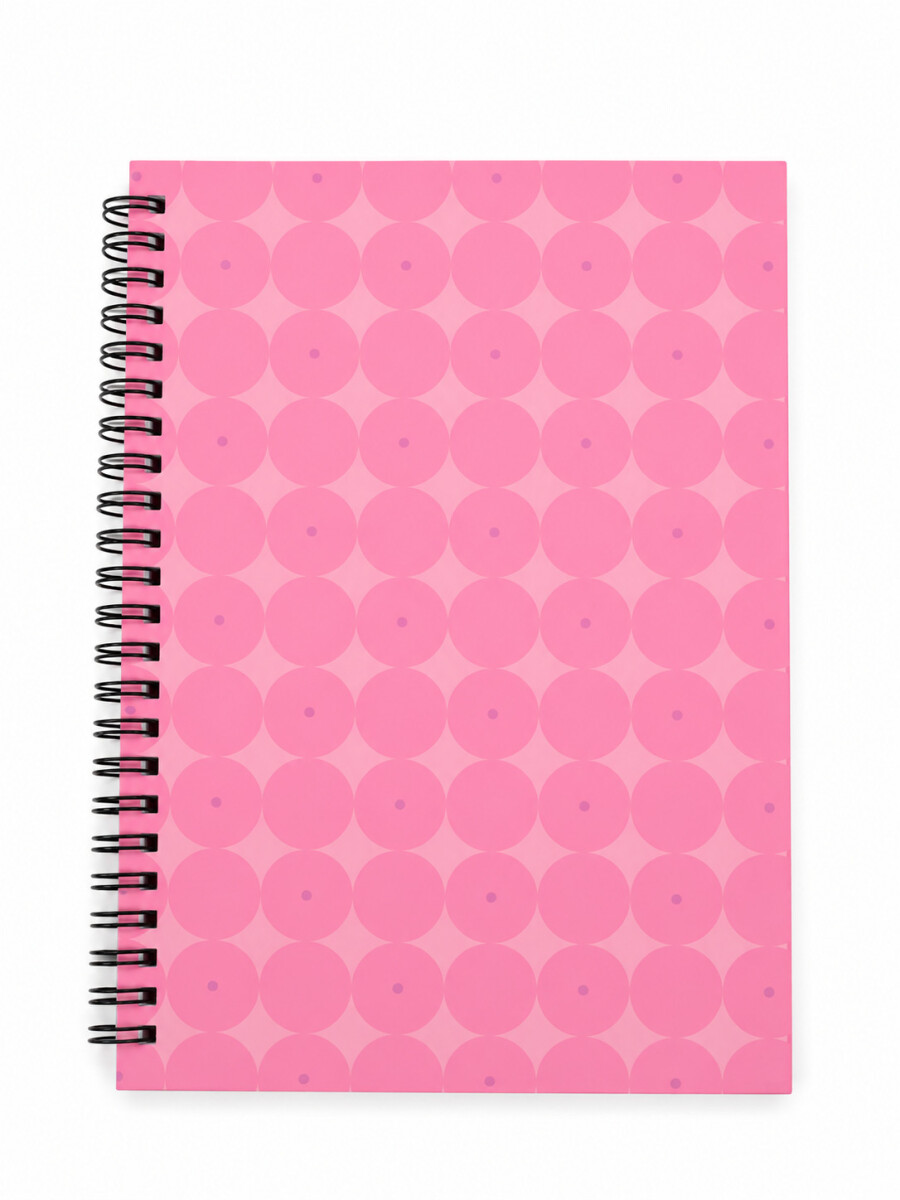 LIBRETA ROSA A5 - ROSADO 