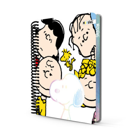 Cuaderno Mooving Premiun 1/2 Oficio Snoopy con Amigos