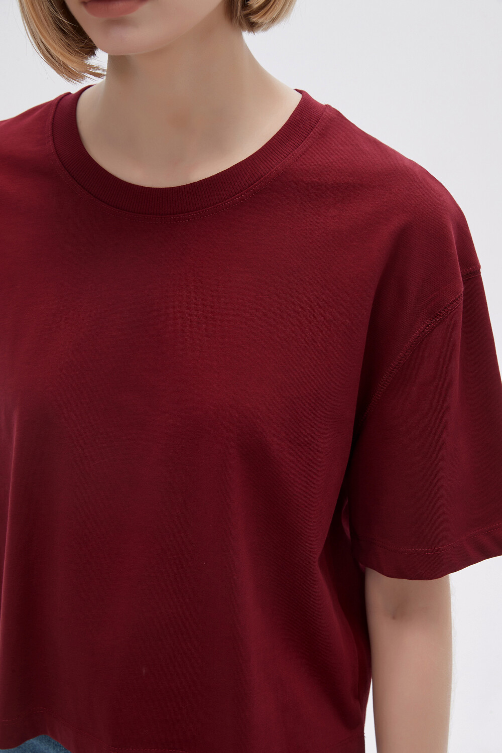 Remera Solisa Bordeaux