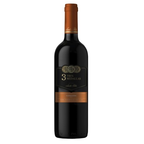 VINO SANTA RITA 3 MEDALLAS CARMENERE 750 ML 001
