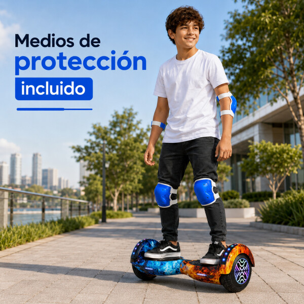 Skate Eléctrico Hoverboard 8" Dw408 MULTICOLOR