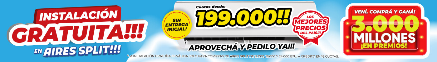 Promo Split instalacion