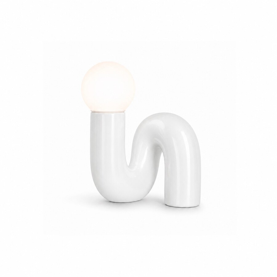 Luminaria de Mesa Loop White
