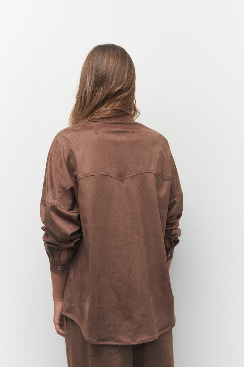 SOBRECAMISA CLINT Chocolate