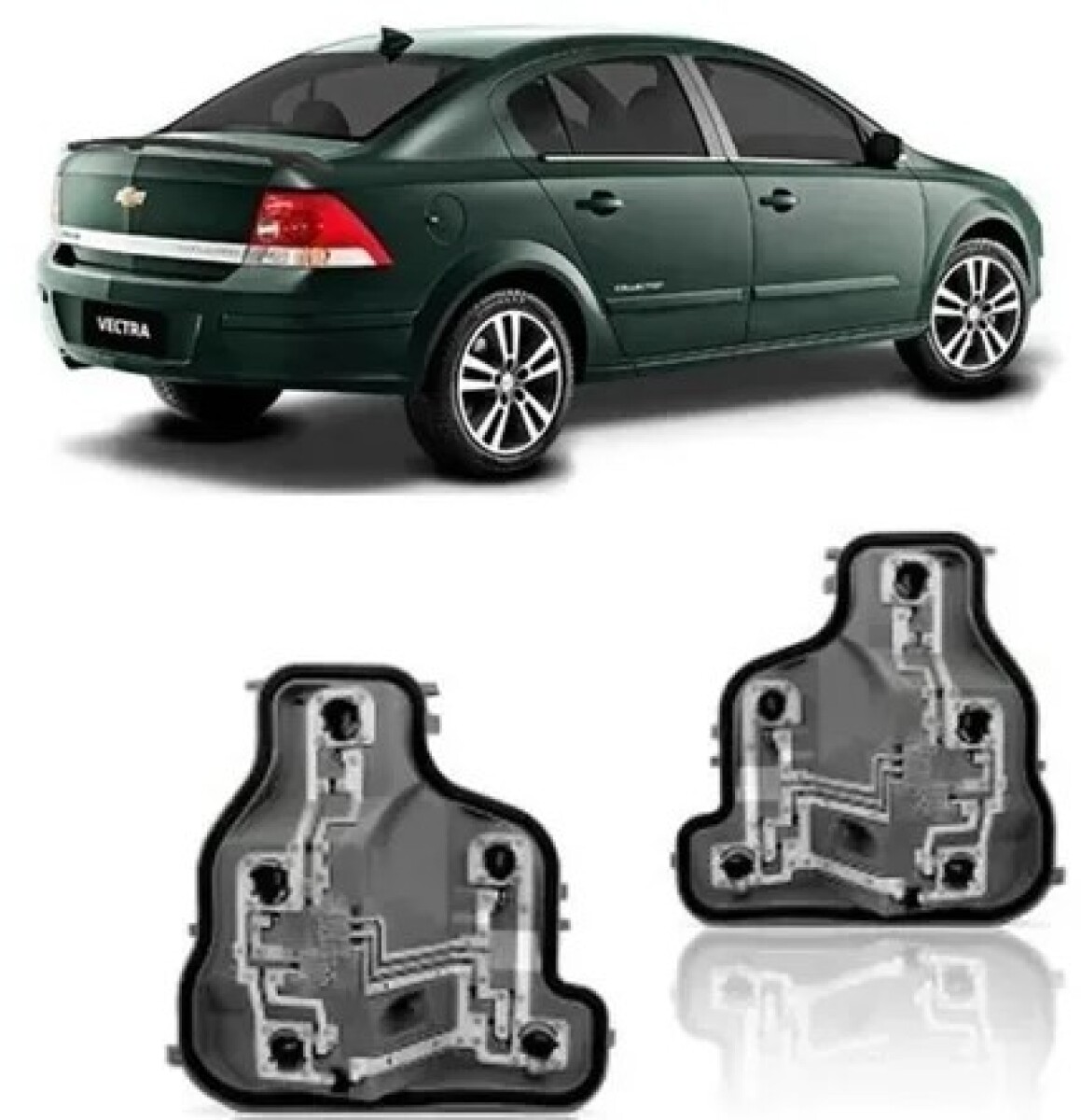 PORTALÁMPARAS TRASERO IZQUIERDO - VECTRA 