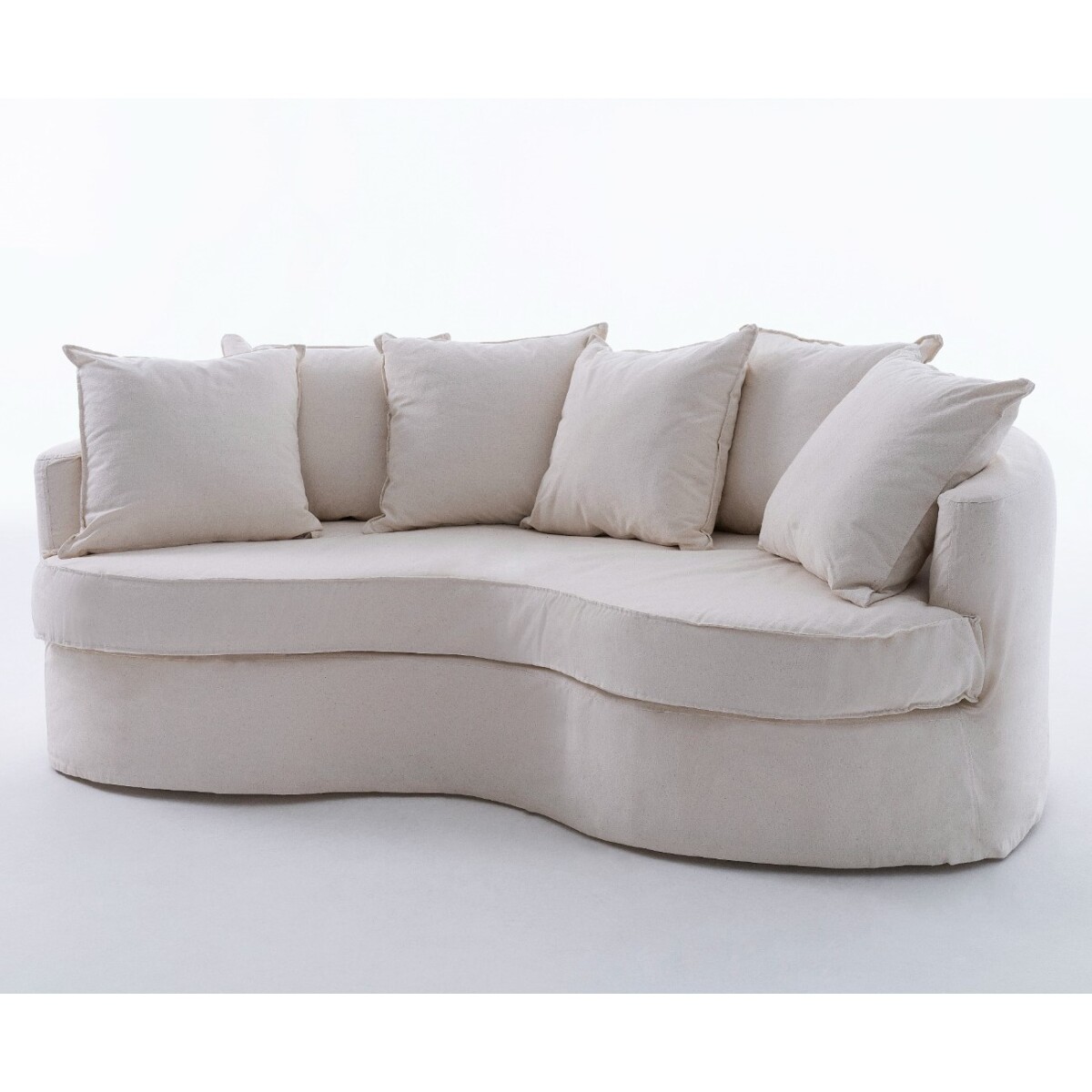 Sillón Curvo Filipa Crudo 