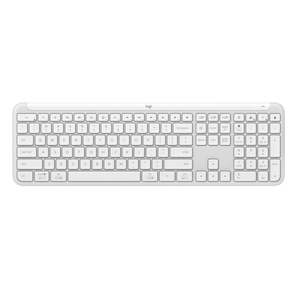 Teclado Logitech K950 Signature Inalámbrico Bluetooth TECLADO LOGITECH K950 SIGNATURE BLANCO