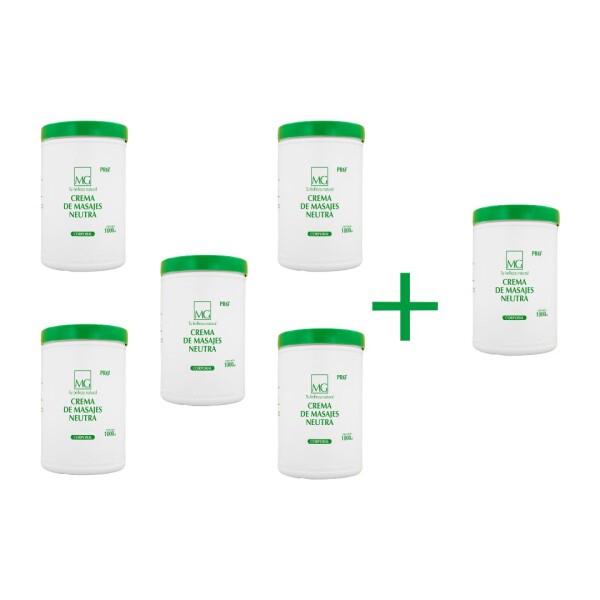 Crema de Masajes Neutra 1000cc (5+1) Crema de Masajes Neutra 1000cc (5+1)
