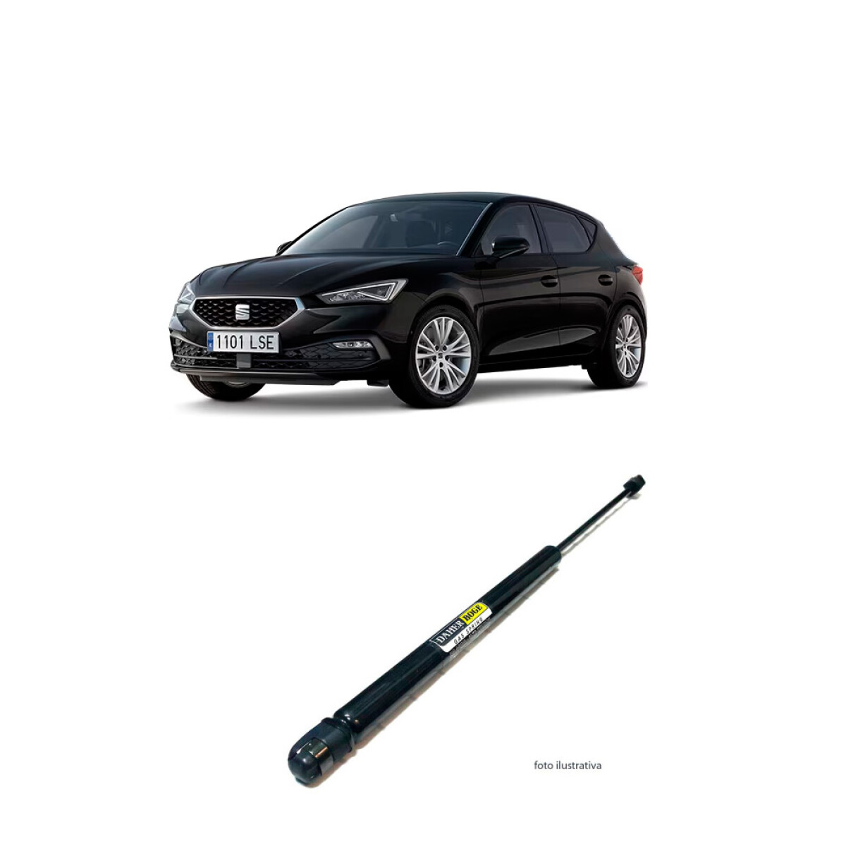 AMORTIGUADOR BAUL - PORTON SEAT LEON 21/ - 