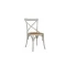 SILLA DE COMEDOR - MADERA BLANCO CRUCETA Blanco