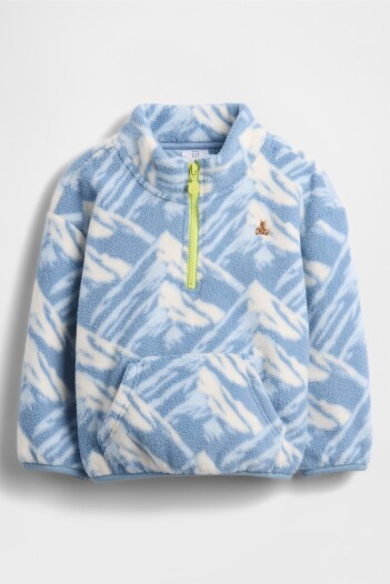 Polar Medio Cierre Toddler Niño Mountain Air