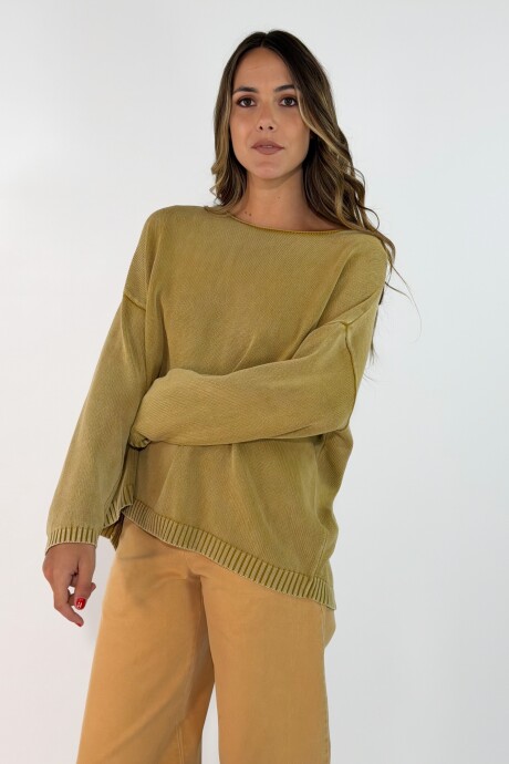 SWEATER AURA Mostaza