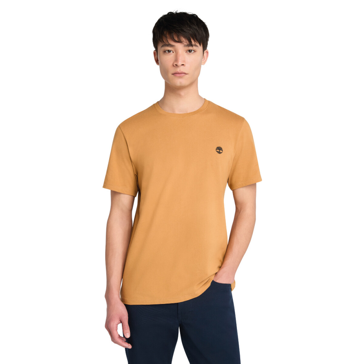 Polo US Chest Logo Short Sleeve Tee Hombre - Wheat Boot 