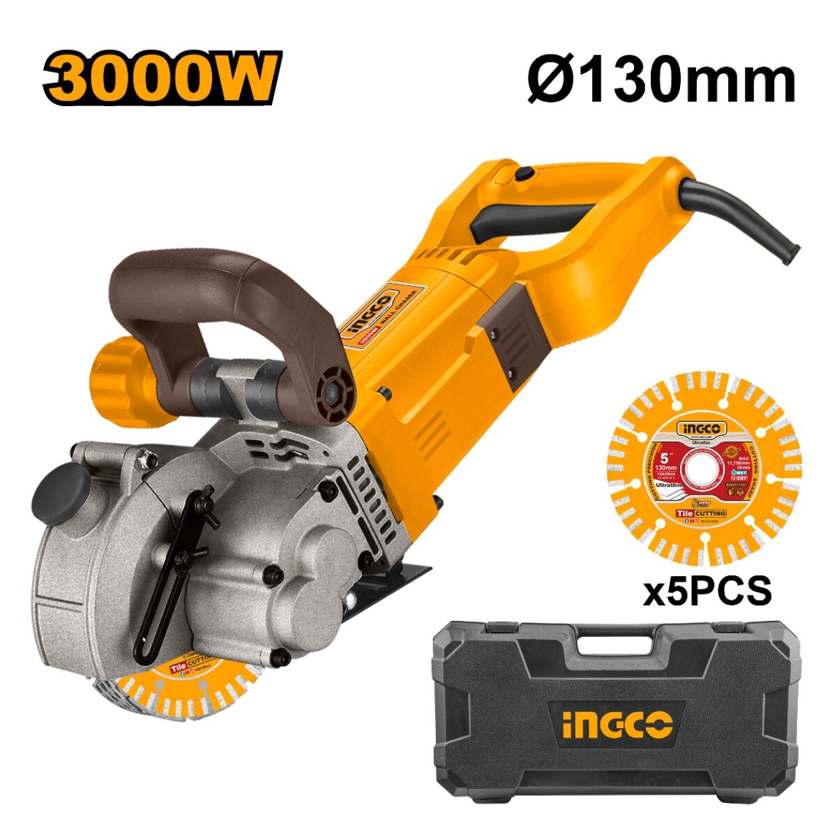 Acanaladora Industrial 3000W Ingco WLC30001 