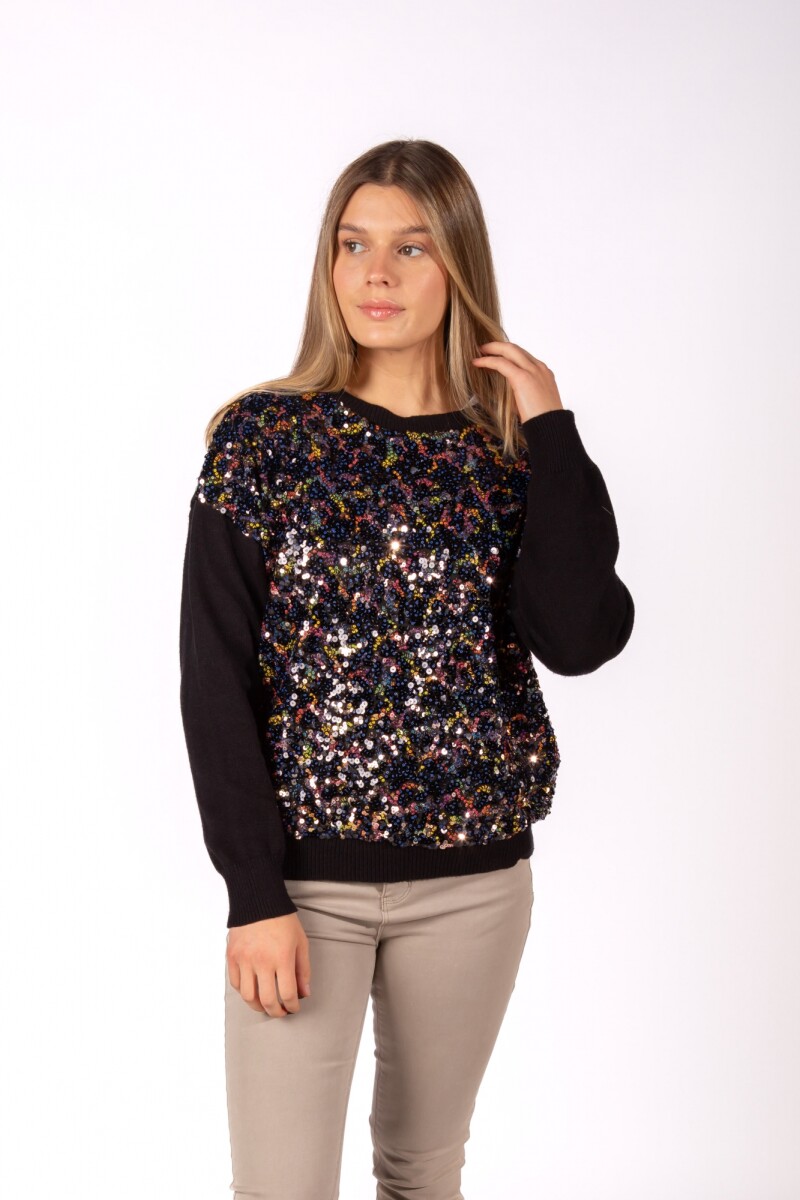 Sweater Aurora Negro