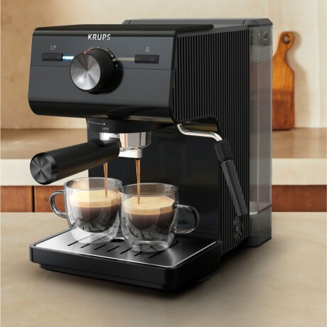 Cafetera Espresso Krups Authentic | Con Espumador | Color negro Cafetera Espresso Krups Authentic | Con Espumador | Color negro