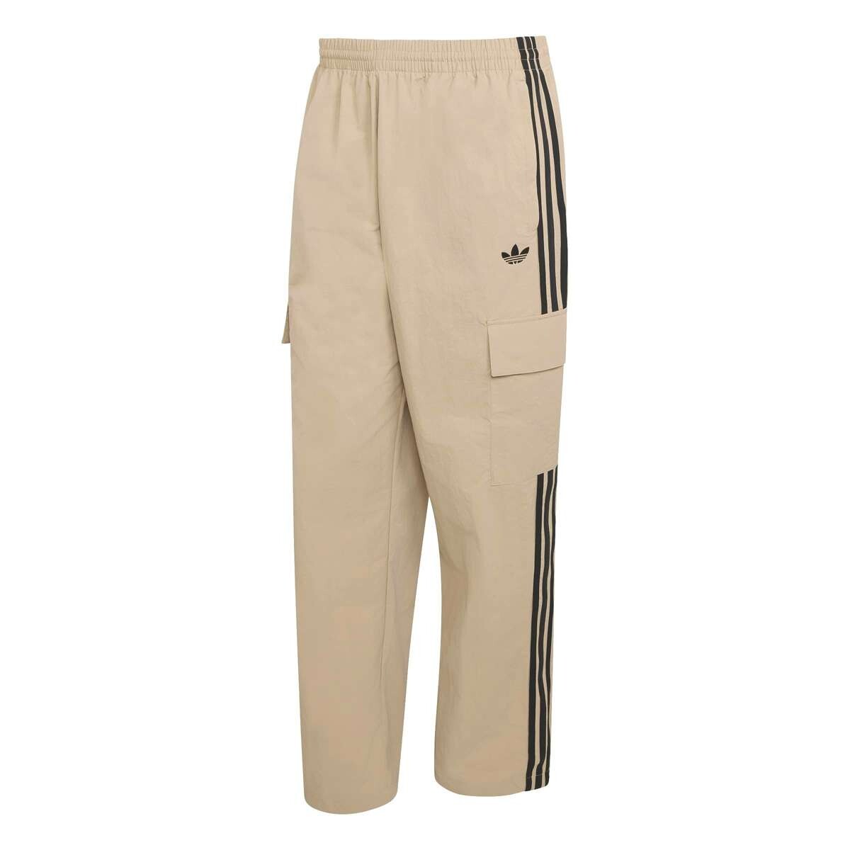 Pantalón Adicolor 3 Stripes de Hombre - Crema 