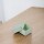 Caja eco 01 - 4x4x2,5 cm. VERDE AGUA
