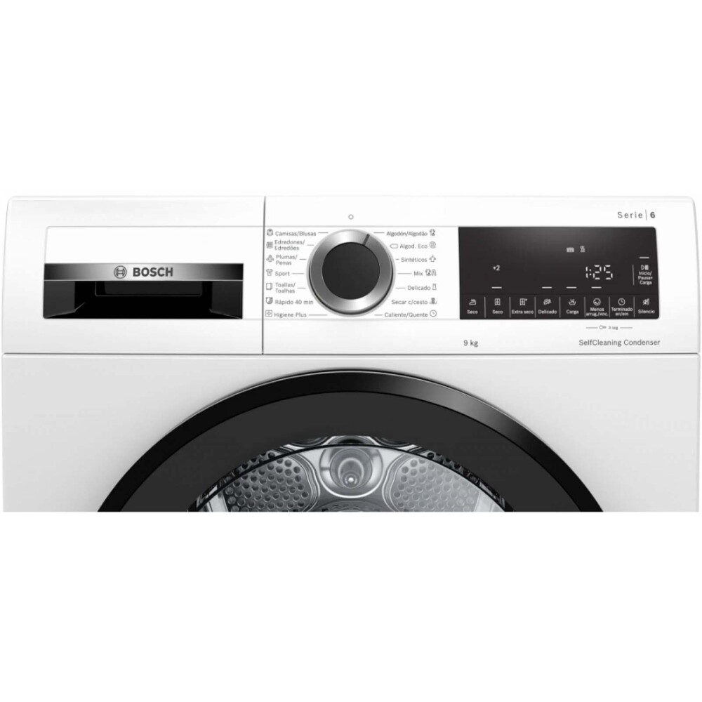 SECARROPAS BOSCH 9 KG 9 KG 9-KG BLANCO WQG24500ES BOMBA DE CALOR