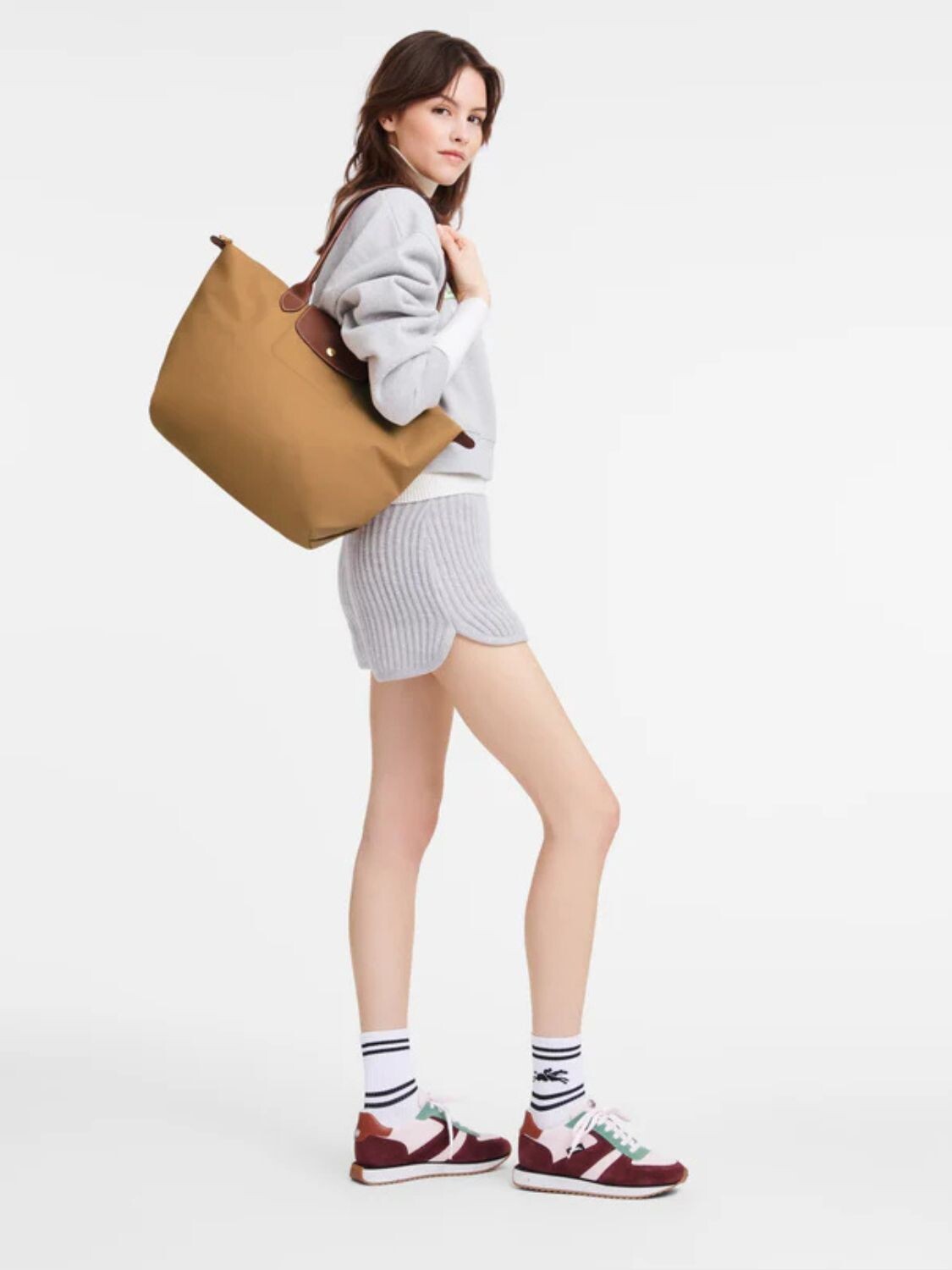 LONGCHAMP - LE PLIAGE ORIGINAL, BOLSO TOTE L Beige