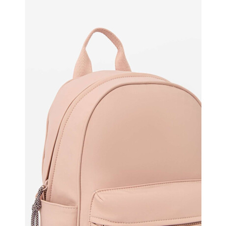 Mochila En Material Reciclado Rosa Bebe