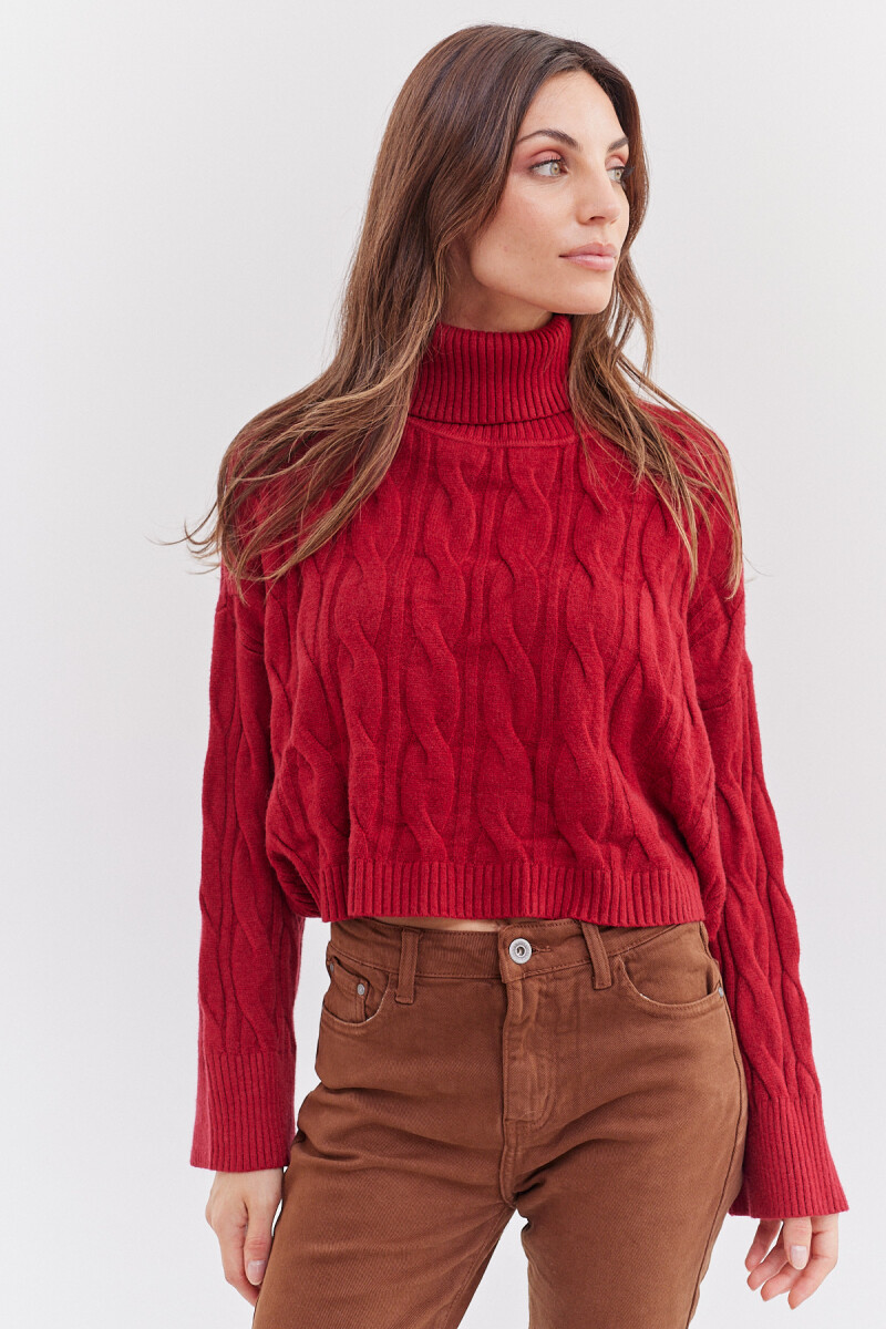 Sweater Bari Rojo