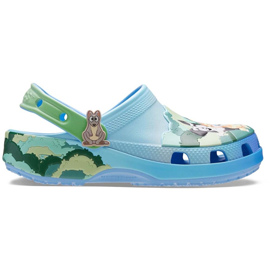 Crocs Bluey Multi Classic Clog T - Niños Multi