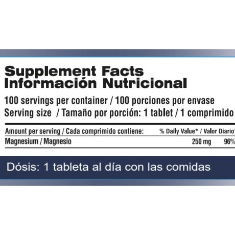 Magnesium 250mg 100caps Qualivits Magnesium 250mg 100caps Qualivits