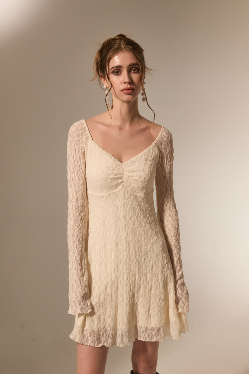Vestido Wyros - Marfil / Off White 
