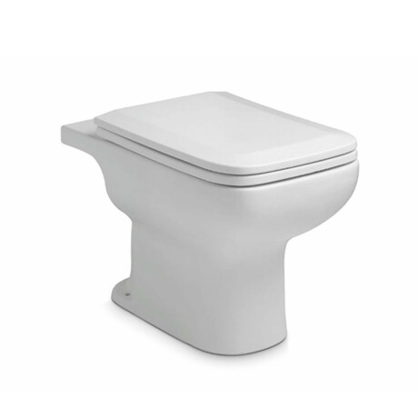 INODORO SIN MOCHILA TRENTO BLANCO BRILLO LOZA SANITARIA BAÑO 000