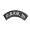 Parche reflectivo medialuna URPM III