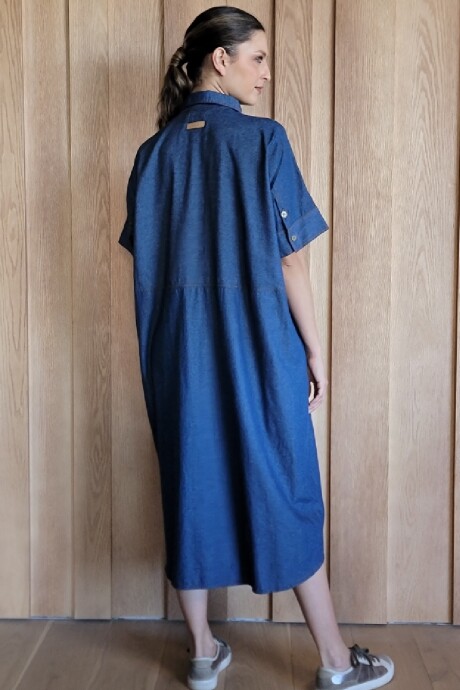 Túnica Costa Denim Azul