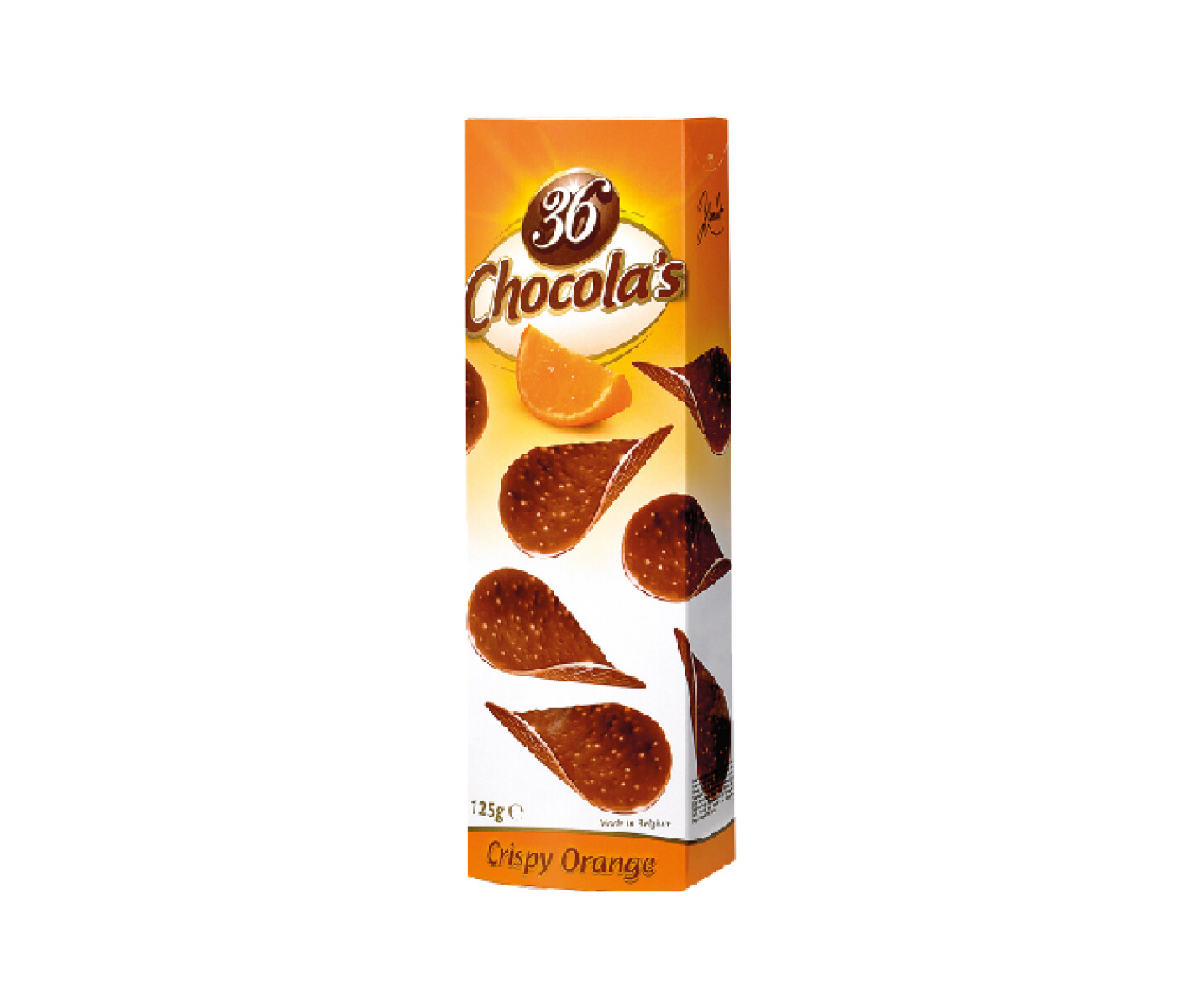 CHOCOLA´S CRISPY ORANGE 125 GR 