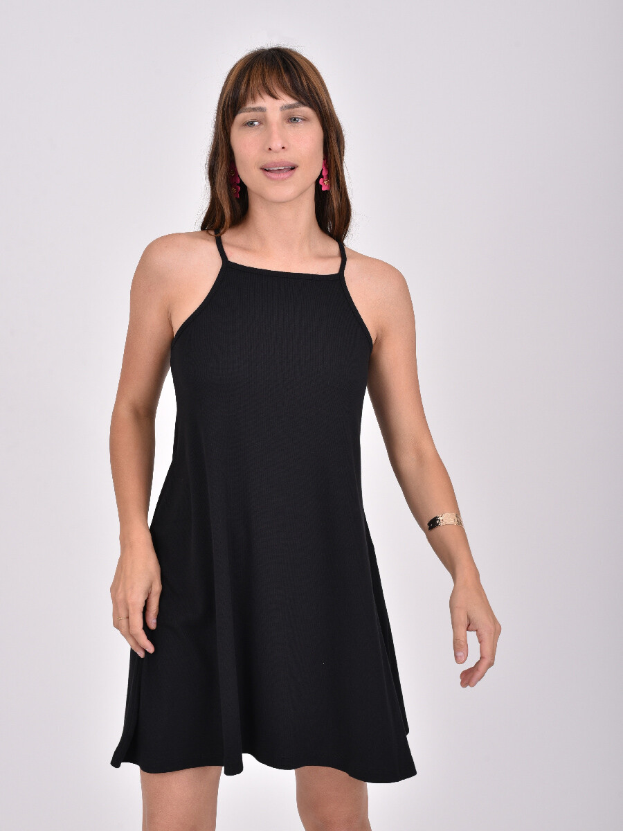 VESTIDO DATCA - NEGRO 