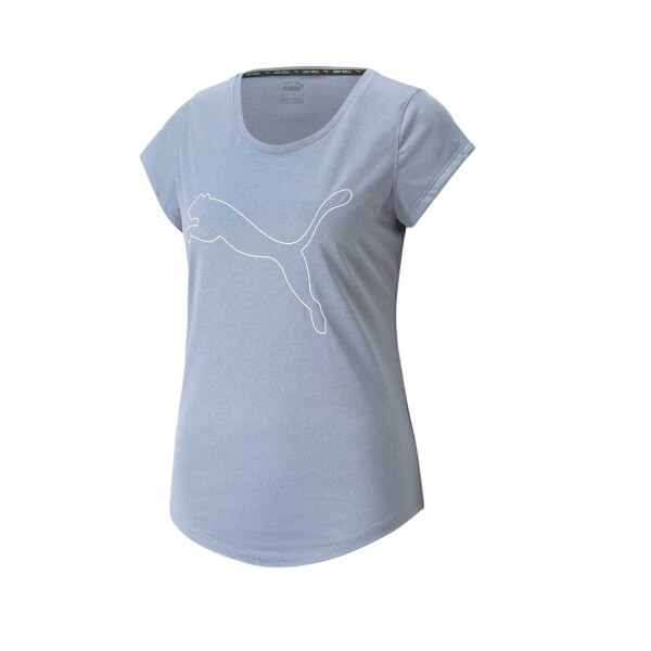 DEPORTIVA PERFORMANCE HEATHER TEE - PUMA CELESTE
